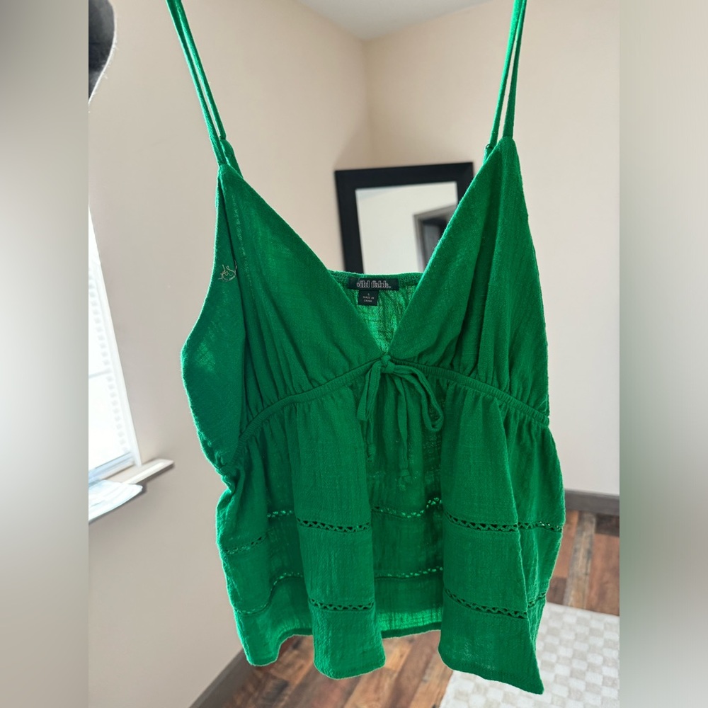 Target green tank top.